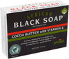 Madina African Black Soap Cocoa Butter With Vitamin E, 3.5 Oz.